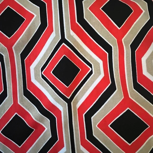 Michael Kors Geometric Print Border Dress - Picture 2 of 7